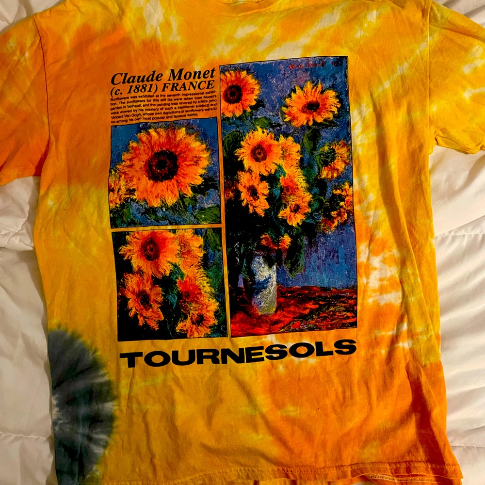 Soft womens tye dyed tee